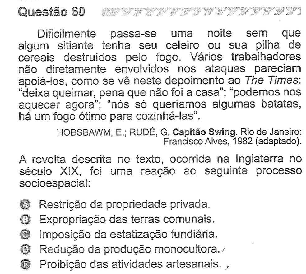 Enem 2019: veja as questões da prova do primeiro dia e baixe o PDF com ...