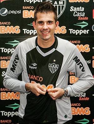 goleiro Victor é apresentado no Atlético-MG (Foto: Bruno Cantini / Site Oficial do Atlético-MG)