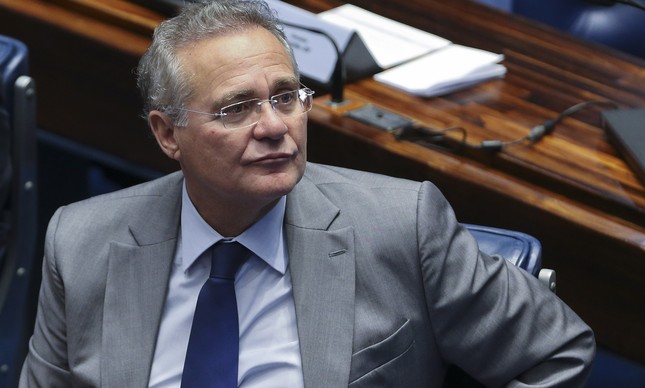 O senador Renan Calheiros (Foto: Agência O Globo)