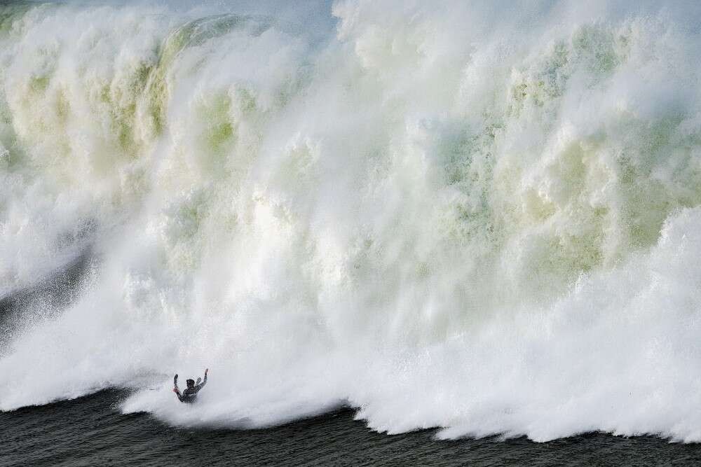 Prueba do Campeonato do Mundo de Grandes Olas Punta Galea Challenge 2019, por Mich McKing  (Foto: @ajuriaguerra)