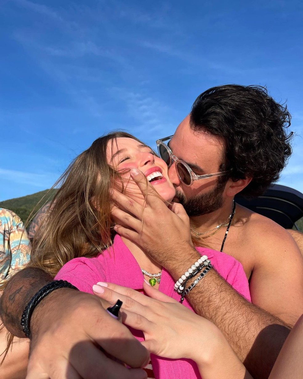 Duda Reis e o namorado &mdash; Foto: Reprodu&ccedil;&atilde;o/instagram