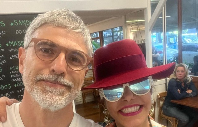 Reynaldo Gianecchini e Narcisa (Foto: Reprodução/Instagram)