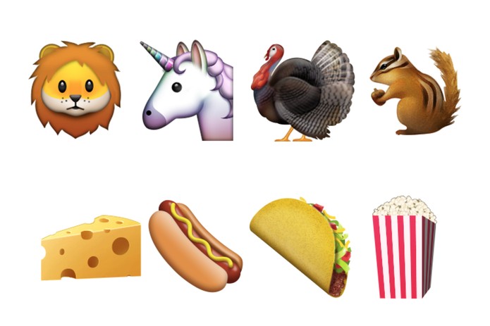 Unicórnio, taco e esquilo: iOS 9.1 traz mais de 150 novos emojis (Foto: Reprodução/Emojipedia)