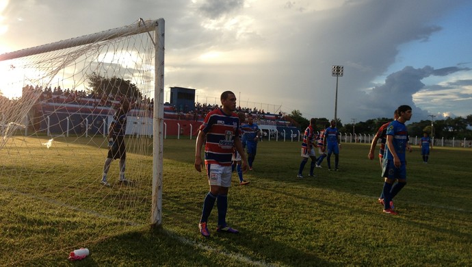 Tocantins vence o Araguaína no estádio Castanheirão (Foto: Vilma Nascimento/GloboEsporte.com)