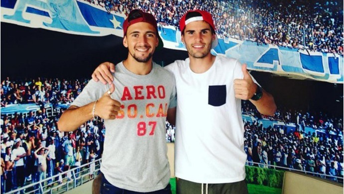 Arrascaeta dá boas vindas a Federico Gino, novo volante do Cruzeiro