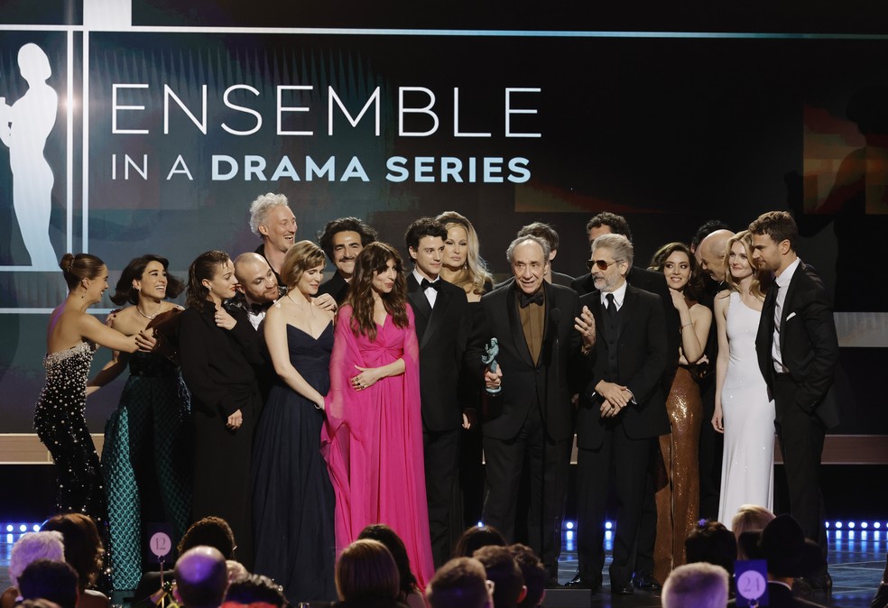 Cast members of "The White Lotus — Foto: getty images