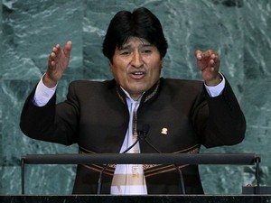 Evo Morales, presidente da Bolívia (Foto: Getty Images)