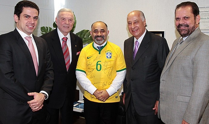 [OFF] Em encontro com novo ministro, Marin e Del Nero reafirmam apoio a Hilton
