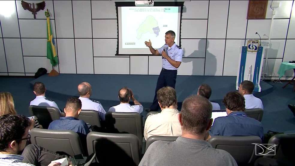 Aeronáutica anuncia avanço nas negociações com os Estados Unidos para utilização do CLA — Foto: Reprodução/TV Mirante