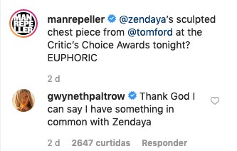 O comentário da atriz Gwyneth Paltrow no qual ela esquece de seu trabalho com Zendaya em Homem-Aranha: De Volta ao Lar (Foto: Reprodução)