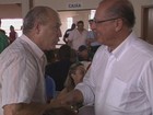 Alckmin almoça em festa beneficente na zona rural de Laranjal Paulista