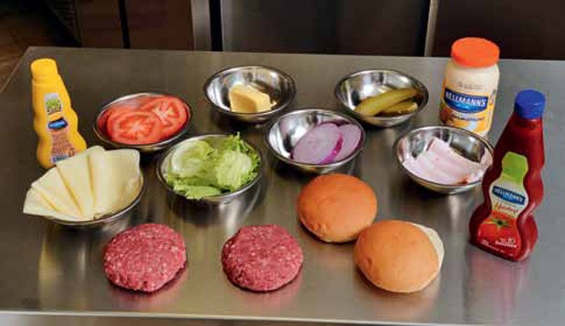 Ingredientes para o hambúrguer   (Foto: Divulgação)