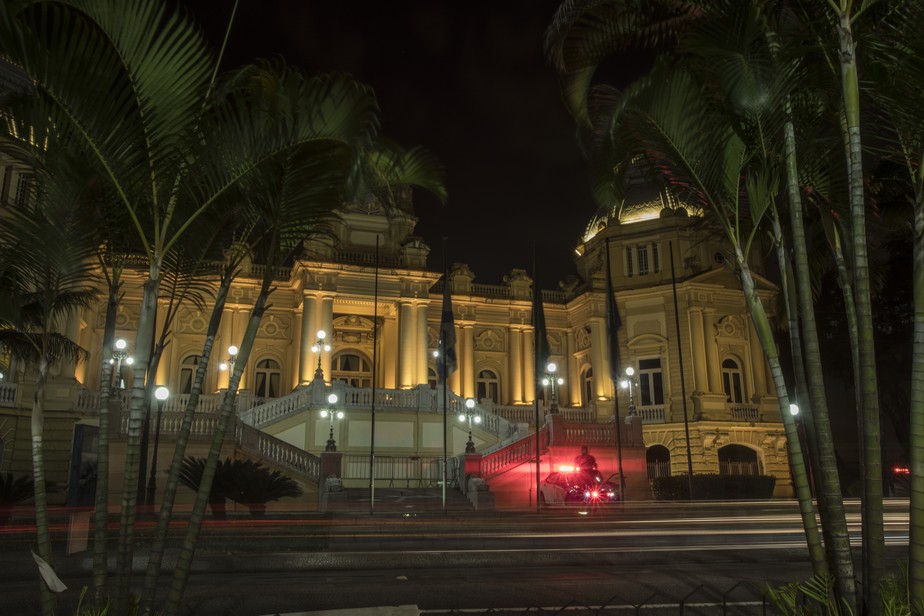 Fachada do Palácio da Guanabara sede do Governo do Estado do Rio