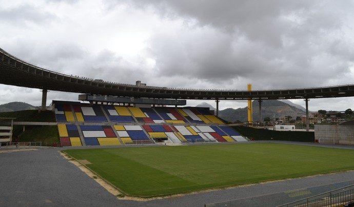 Estádio Estadual Kleber Andrade (Foto: Sidney Magno Novo/GloboEsporte.com)