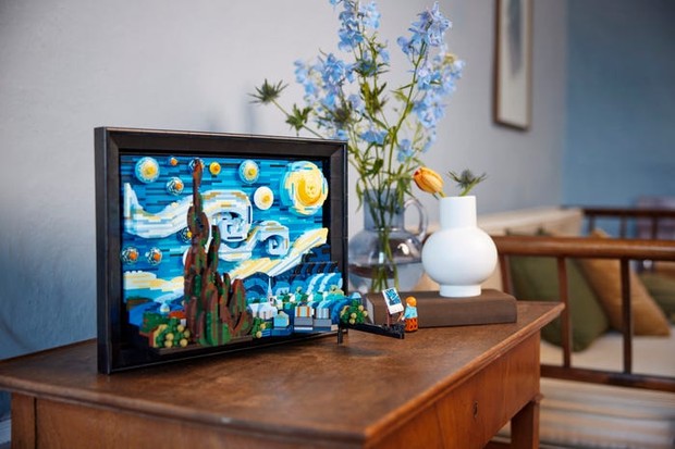 Noite Estrelada de Van Gogh vira produto LEGO (Foto:  )