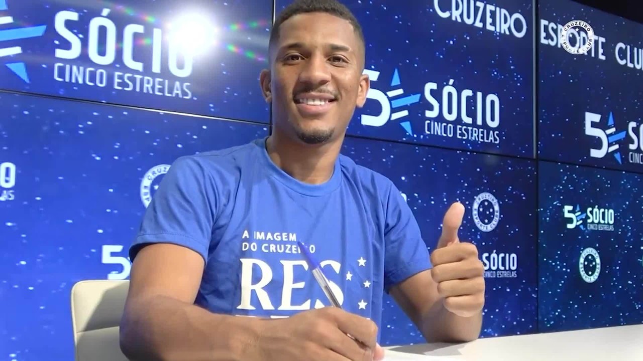 Matheus Davó é anunciado como reforço do Cruzeiro