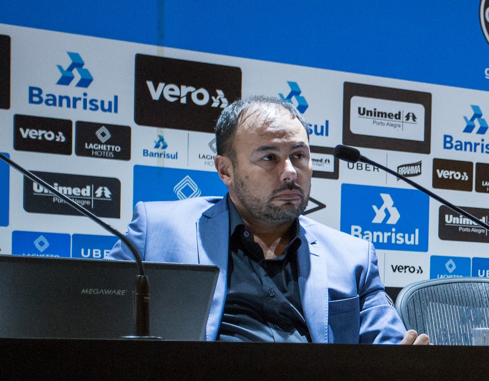 Carlos Amodeo, CEO do Grêmio — Foto: Lucas Uebel / Grêmio FBPA