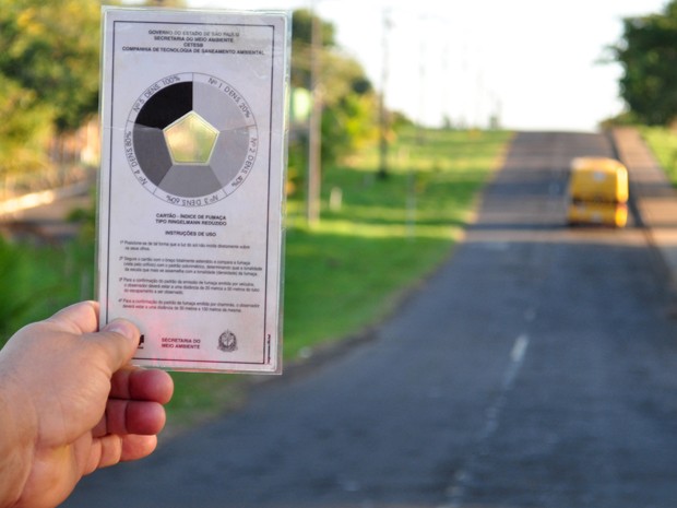 Adamantina realiza avaliação periódica da emissão de fumaça preta nos carros (Foto: Prefeitura de Adamantina/Divulgação)
