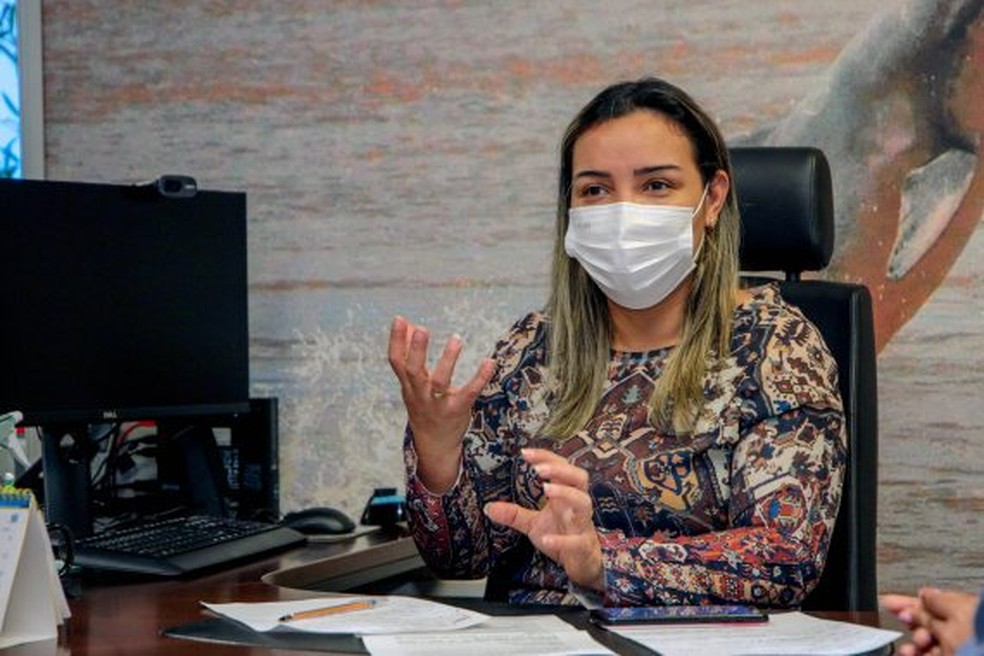 Beatriz Basílio Mendes, secretária de planejamento, orçamento e gestão de Rondônia — Foto: Governo de Rondônia/Reprodução