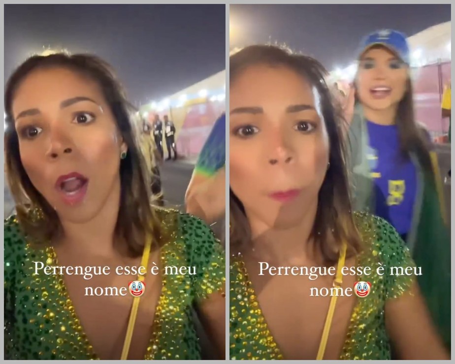 Belle Silva se revolta com desinformação no estádio da segunda partida da Seleção na Copa do Mundo