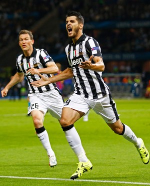 Alvaro Morata, gol Juventus (Foto: Reuters)