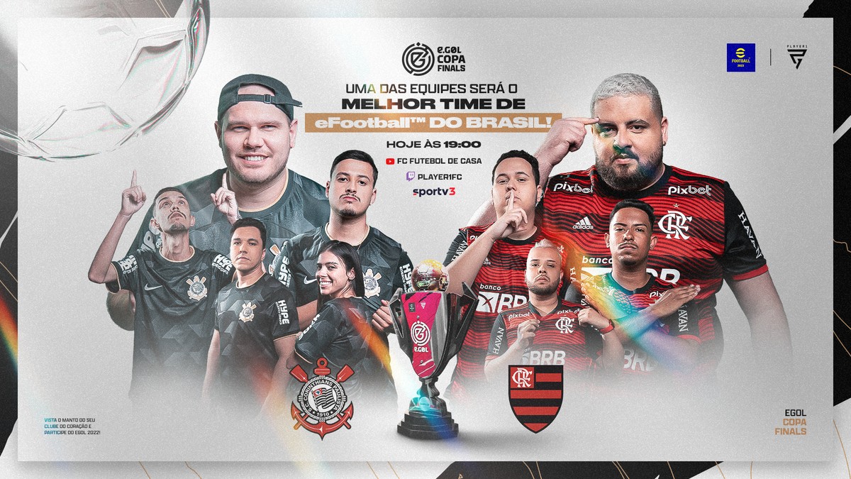 Corinthians e Flamengo refazem final da Copa do Brasil no eFootball ...