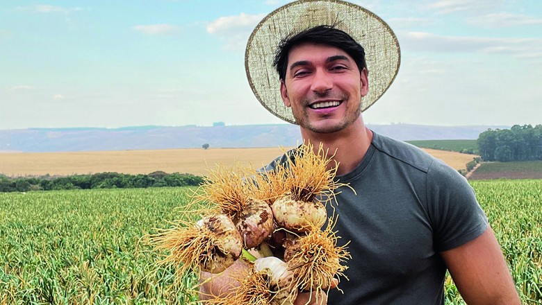 Barbosa Netto: Produtor semeia 350 hectares da hortaliça, que se tornou o carro-chefe de sua produção agrícola (Foto:  Arquivo Pessoal)