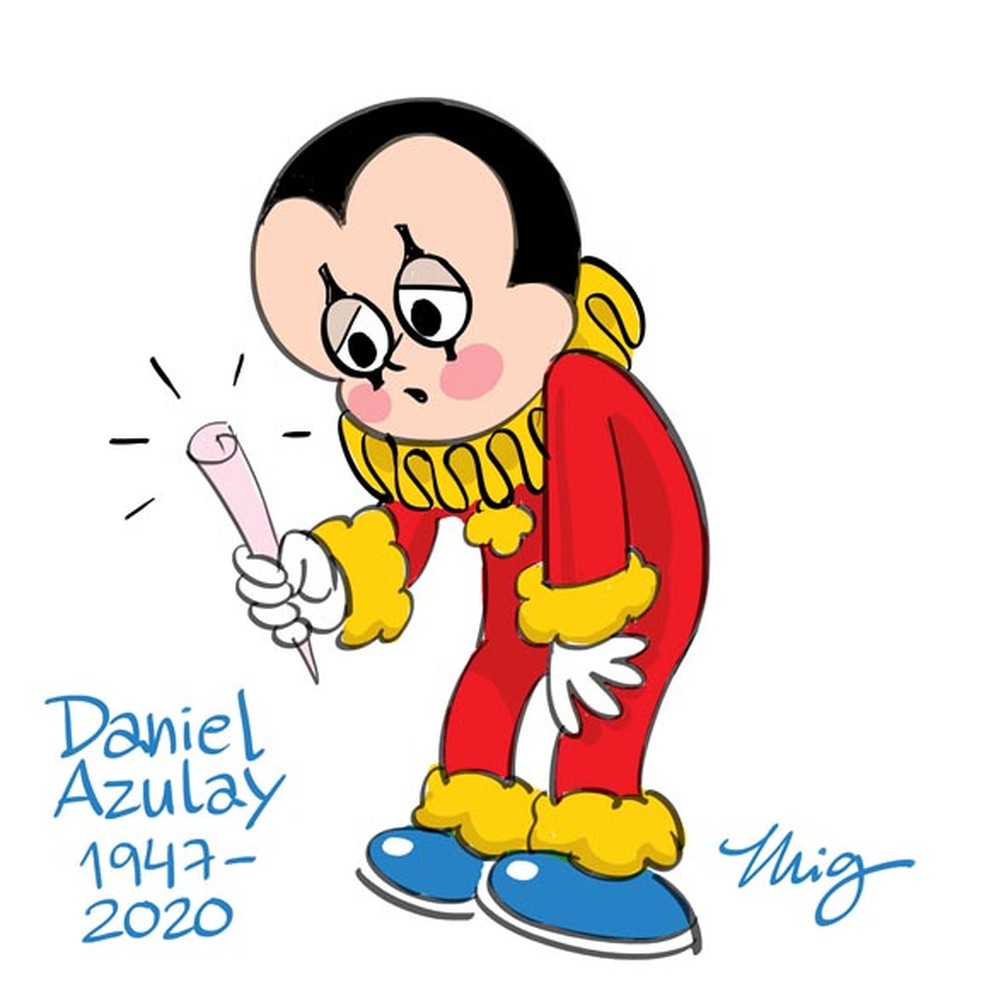 MIG faz homenagem a Daniel Azulay — Foto: Divulgação/MIG