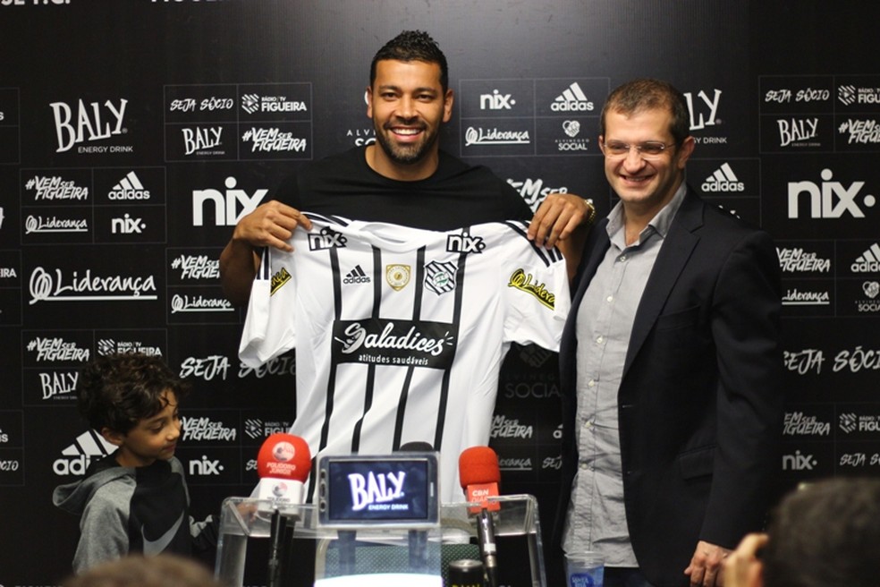 Andr&eacute; Santos voltou recentemente ao Figueirense &mdash; Foto: Vinicius Nunes/Figueirense