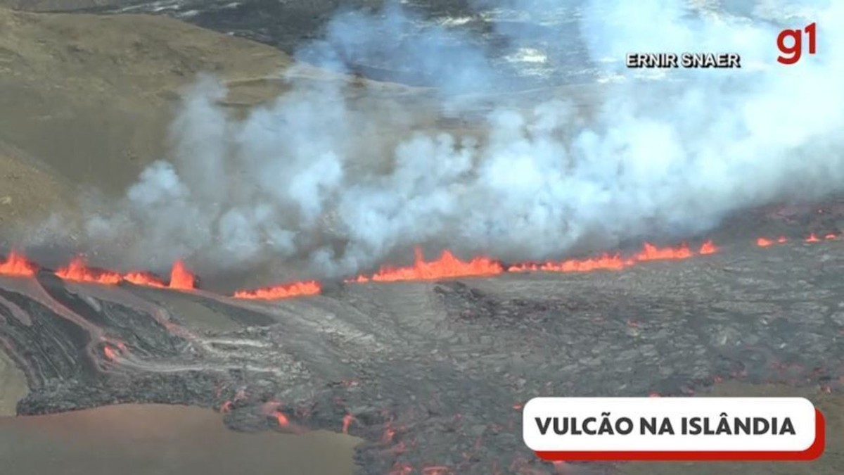 Erupción de volcán cerca de la capital de Islandia.  Ver el vídeo |  Globalismo