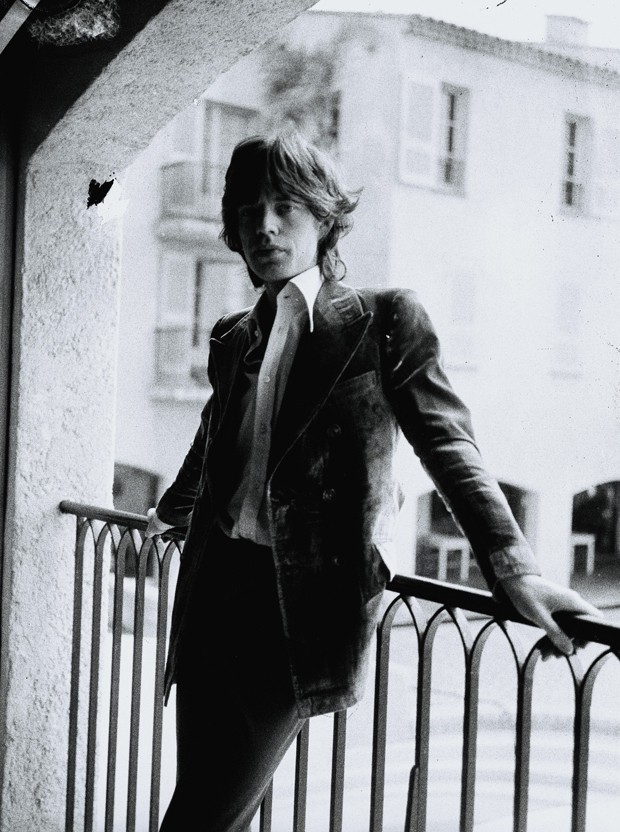 Mick Jagger em 1971: o rock star sempre foi da clientela do Byblos (Foto: Claude Dronsart/Divulgação)