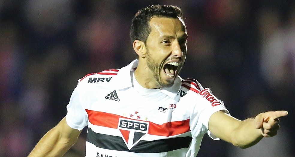 Com oito gols, NenÃª Ã© o artilheiro do SÃ£o Paulo no BrasileirÃ£o (Foto: Heuler Andrey / EstadÃ£o ConteÃºdo)