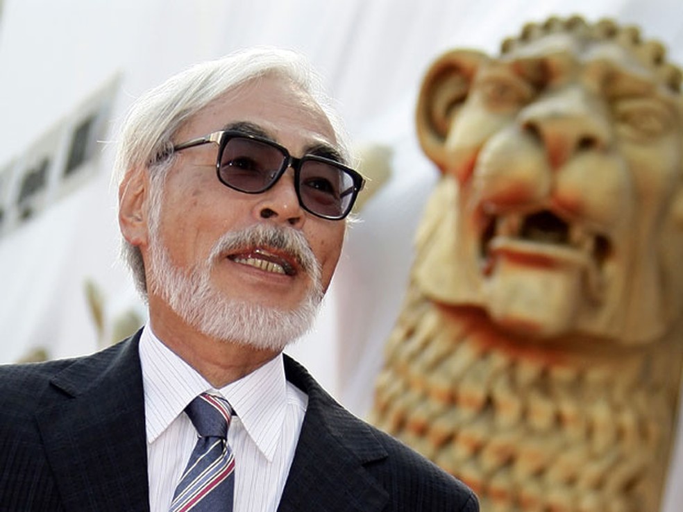 Hayao Miyazaki durante o Festival de Veneza (Foto: Reuters/Max Rossi)