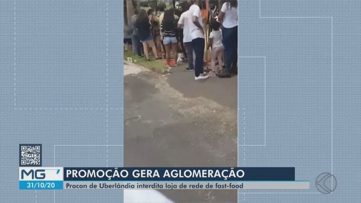 The Fast Food Chain Campaign On Halloween Is Causing Queues In Uberlandia And Procon Is Banning The Place Watch Video Mining Triangle