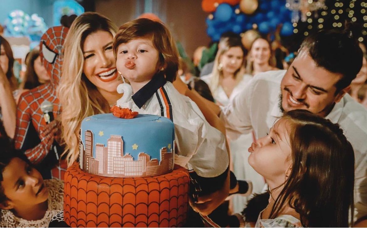 Bernardo, filho do cantor Cristiano Araújo, comemora aniversário de 3 anos  em Goiânia - O Hoje.com