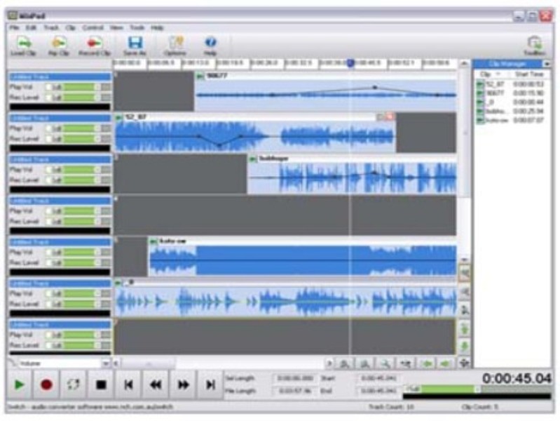 mixpad audio mixer