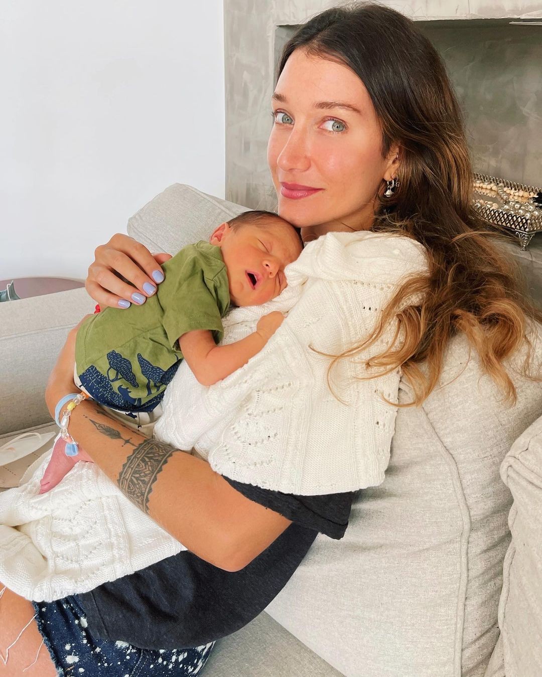 Gabriela Pugliesi e o sobrinho, Matteo (Foto: Reprodução Instagram)