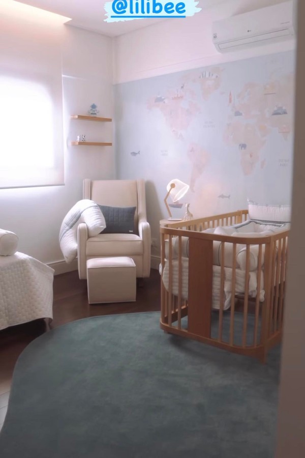 Fernanda Vasconcellos revela detalhes do quarto do filho recém-nascido, Romeo (Foto: Reprodução/Instagram)