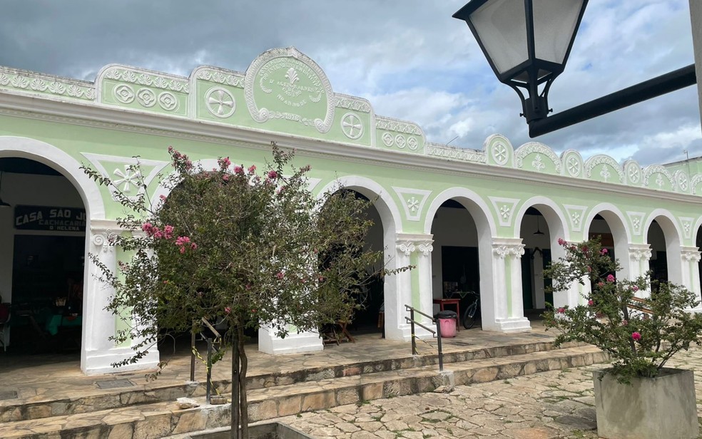 Mercado Municipal da cidade de Goiás — Foto: Millena Barbosa/g1