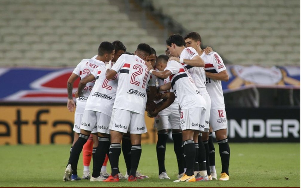 São Paulo briga pelo título do Brasileirão — Foto: Miguel Schincariol / saopaulofc.net