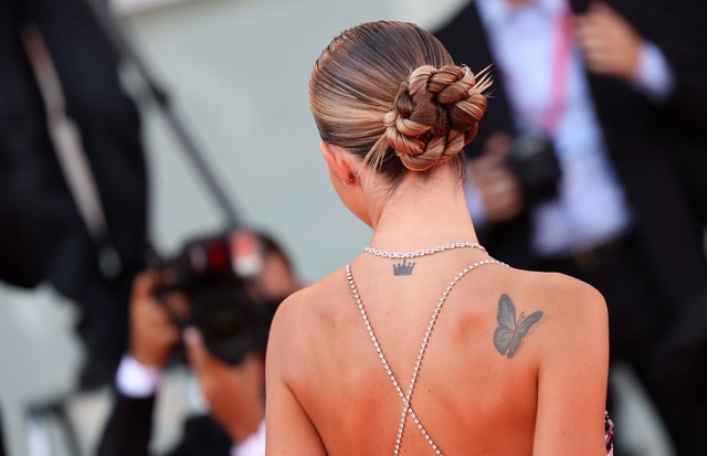 VENICE, ITALY - SEPTEMBER 01: Natalia Paragoni attends the "Tar" red carpet at the 79th Venice International Film Festival on September 01, 2022 in Venice, Italy. (Photo by Vittorio Zunino Celotto/Getty Images) (Foto: Getty Images)