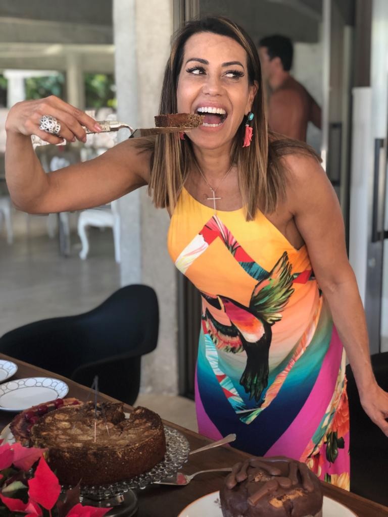 Solange Frazão celebra aniversário em família (Foto: Divulgação)