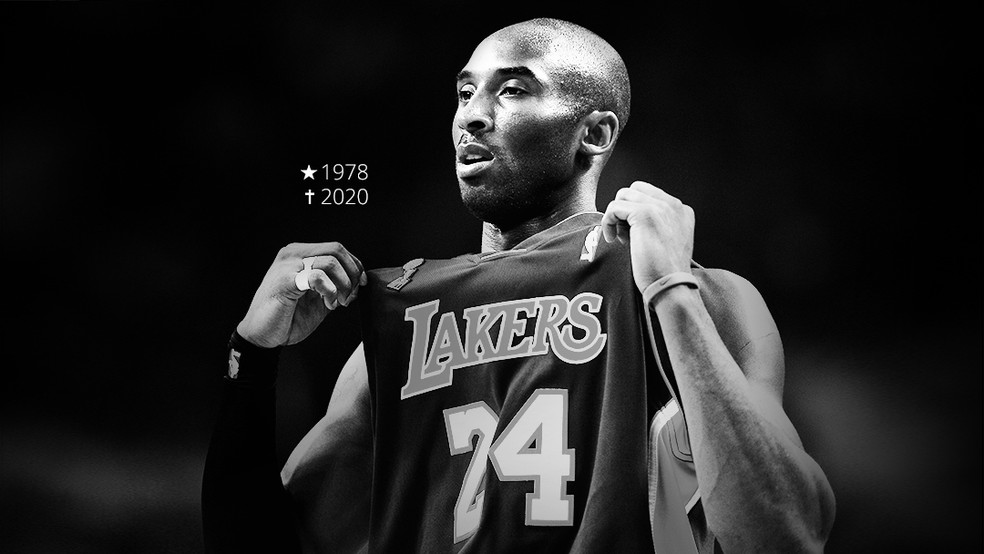 KOBE BRYANT  — Foto: Arte Esporte