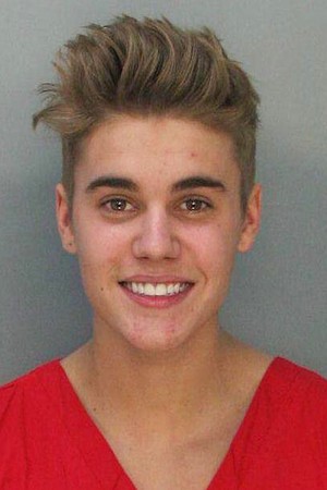 Mugshot de Justin Bieber (Foto: Departamento de Polícia de Miami)
