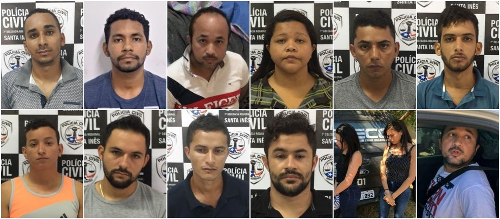 PolÃ­cia efetuou treze prisÃµes de pessoas suspeitas de fraudar concurso no Tocantins (Foto: DivulgaÃ§Ã£o/PolÃ­cia Civil)