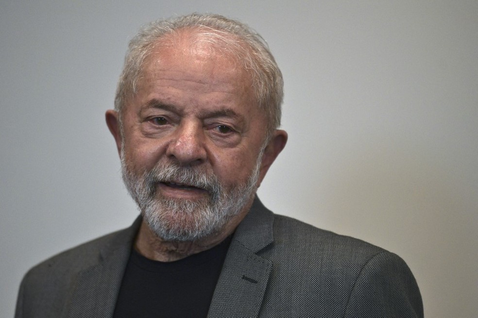 Presidente eleito Luiz Inácio Lula da Silva — Foto: Carl DE SOUZA / AFP