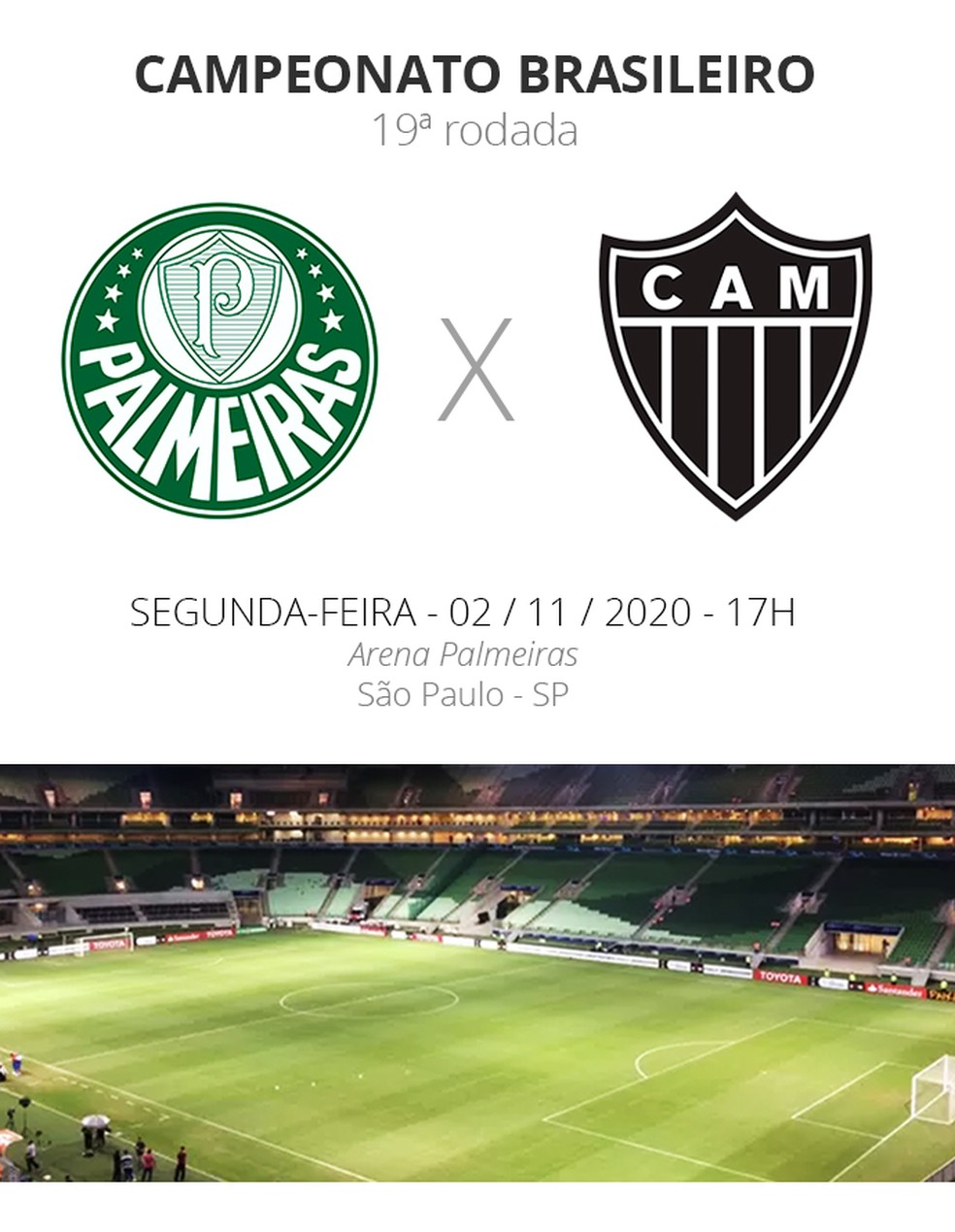 Palmeiras X Atletico Mg Veja Onde Assistir Escalacoes Desfalques E Arbitragem Brasileirao Serie A Ge