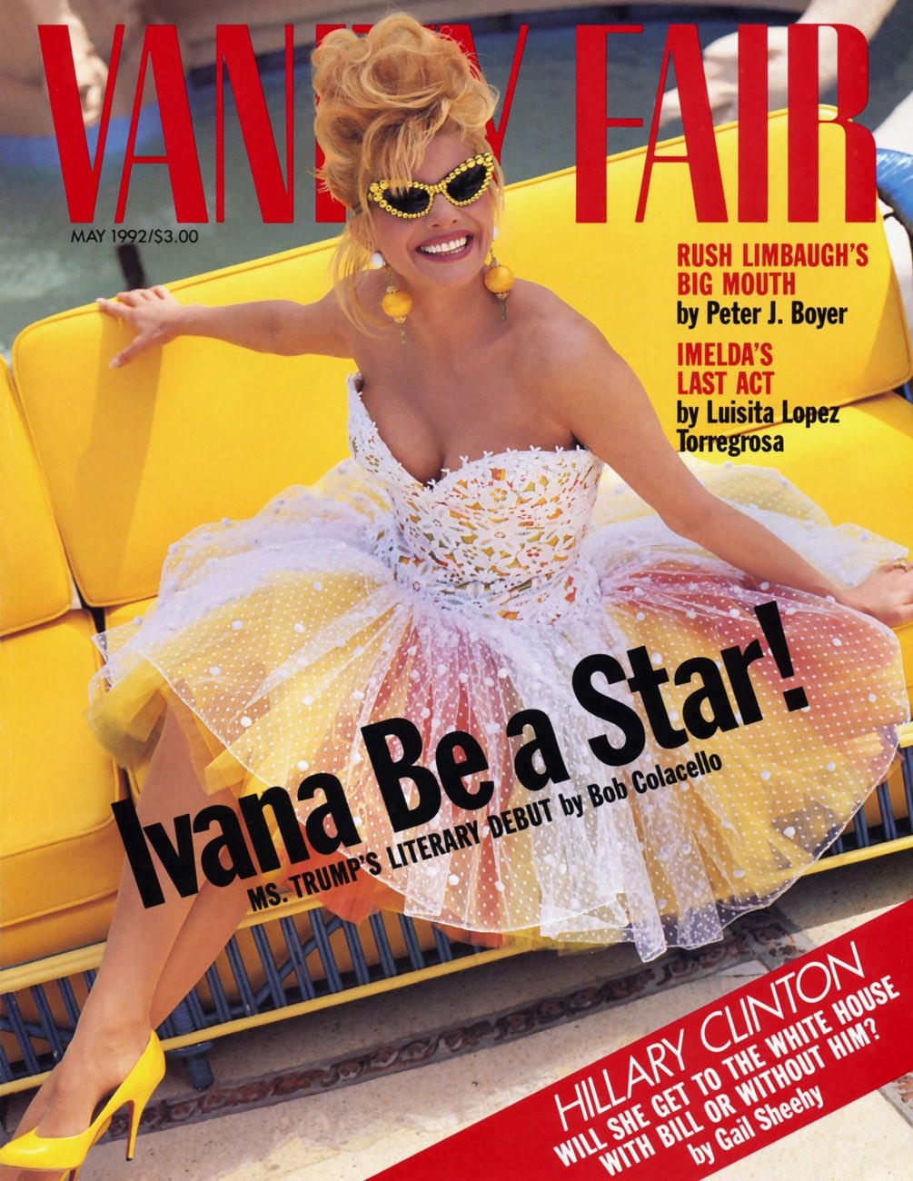 Capa da revista Vanity Fair de 1992 (Foto: Reprodução)