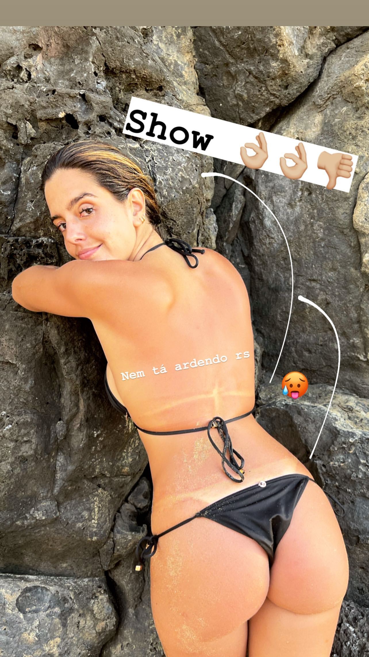 Giovanna Lancellotti em Noronha (Foto: Reprodução/Instagram)