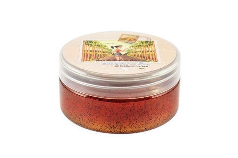  Gel Esfoliante de Papaia com Damasco, Feito Brasil (R$ 45): deixa a pele do corpo macia e com cheirinho de salada de frutas